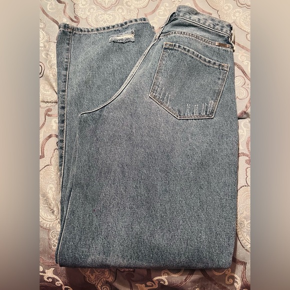 NWT Kancan Destructed Baggy Jeans size 7 or 27 - Picture 1 of 7